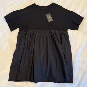 Apero - Black Midi Dress BNWT Nursing Dress (Zips under bra line)